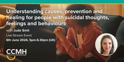 Understanding causes, prevention and healing for people with suicidal thoughts, feelings and behaviours