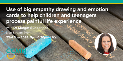 Using big empathy drawing and emotion cards to help children and teenagers process painful life experience